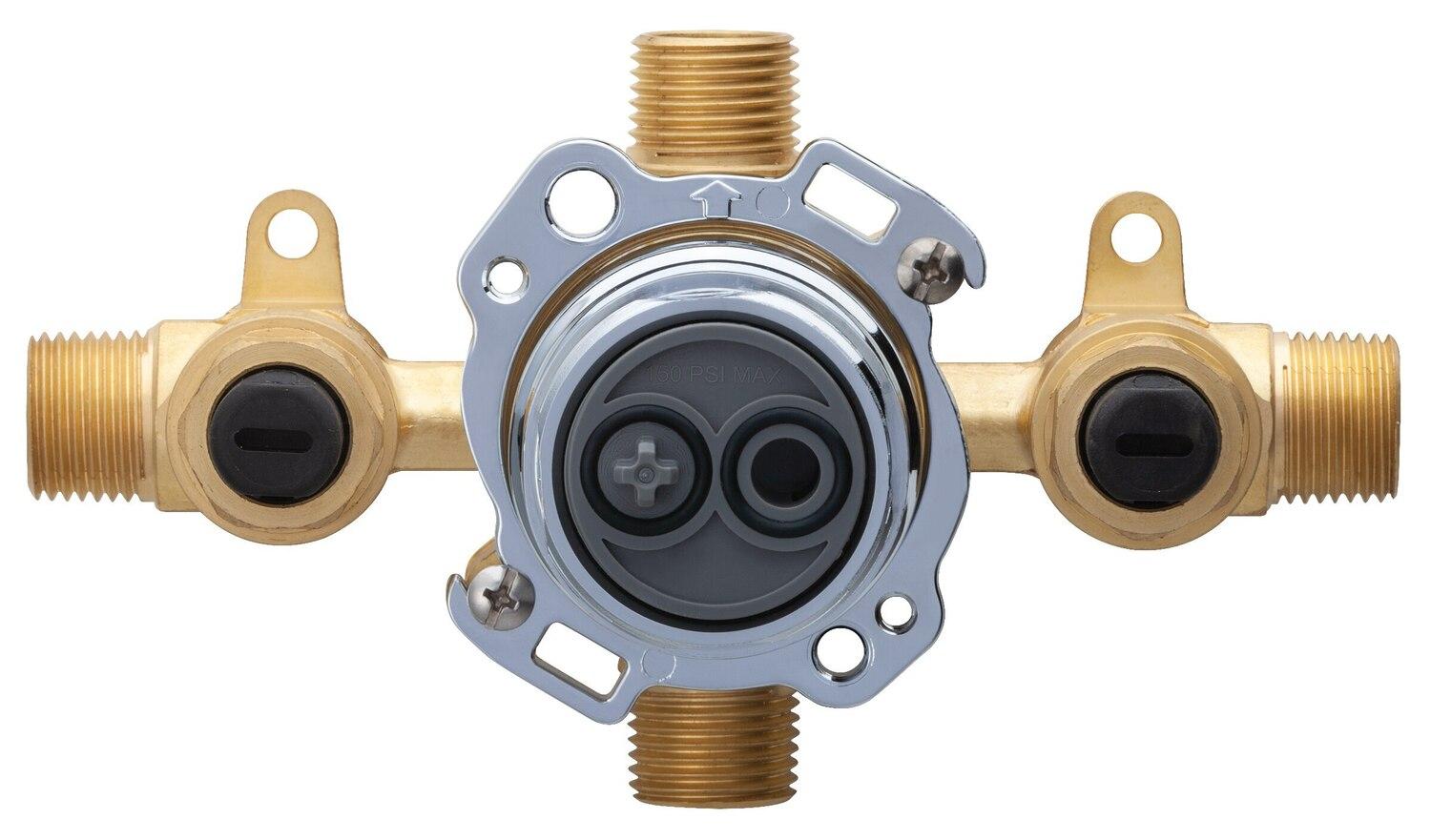 Gerber G00GS505S No Finish Treysta Tub & Shower Valve- Horizontal Inputs With STO...