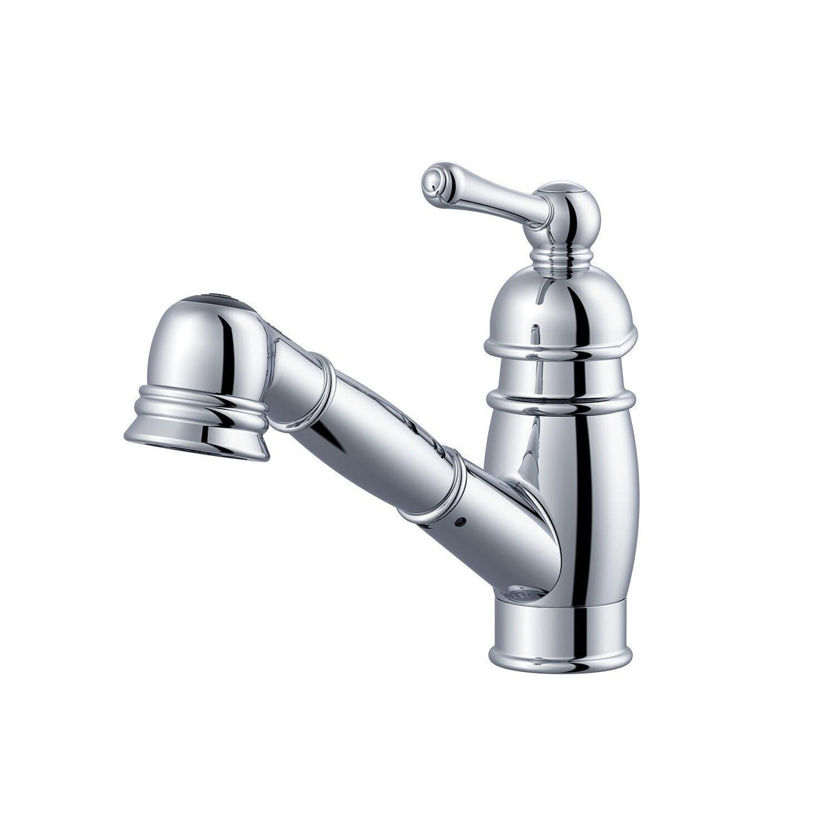 Gerber D457614BS Satin Black Opulence Single Handle Pull-out Kitchen Faucet