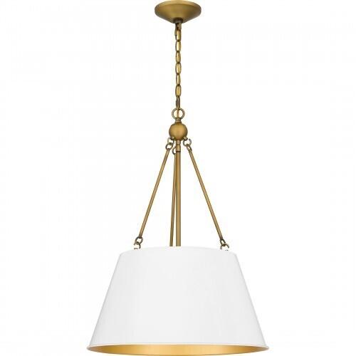 Quoizel QP5597W Quoizel Pendant Pendant 4 lights white Pendant