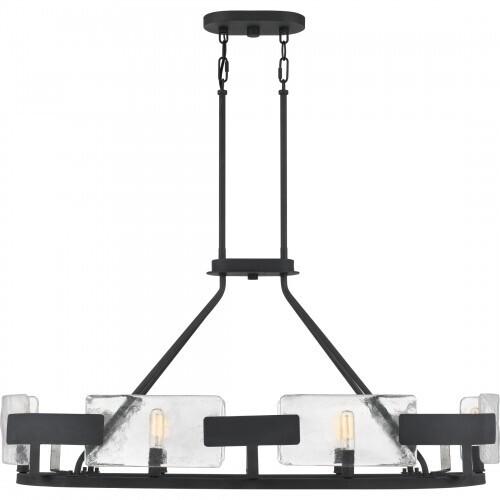 Quoizel STM638BA Stratum Island 6 light royal ebony Island Light