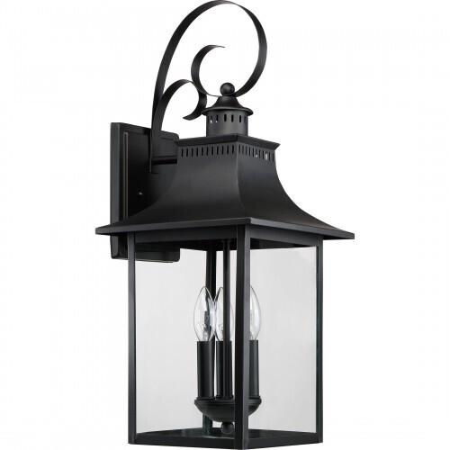 Quoizel CCR8410K Chancellor Outdoor wall mystic black Outdoor Lantern