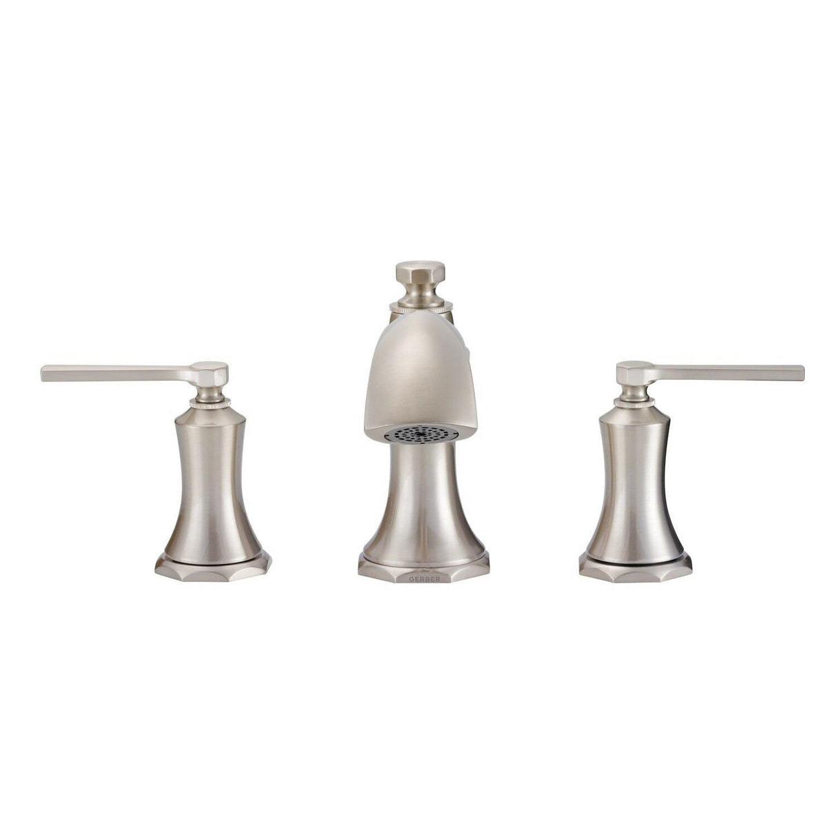 Gerber D300928BNT Brushed Nickel Draper Three Piece Roman Tub Trim Kit