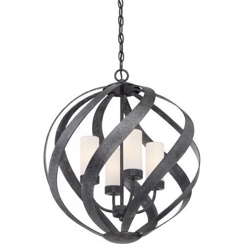 Quoizel BMS2820OK Blacksmith Pendant 4 lights old black Pendant