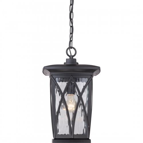 Quoizel GVR1910K Grover Outdoor hanging mystic black Outdoor Lantern