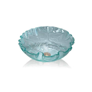 LENOVA GV-14 Above Counter Single Bowl Diameter: 16 VESSEL BATHROOM SINK Bathroom,Bathroom Sinks,Vessel Sinks, Lenova Glass Bathroom Sinks