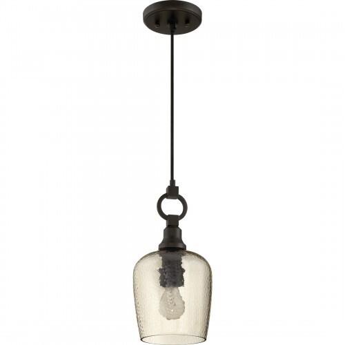 Quoizel CKKD1507WT Kendrick Mini pendant wstrn brnz 7"d Mini Pendant