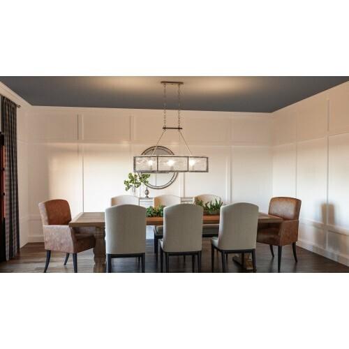 Quoizel FTS638MM Fortress Island mottled silver Island Light