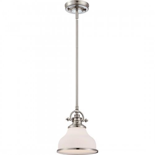 Quoizel GRT1508BN Grant Mini pendant brsh nikl 8"w Mini Pendant