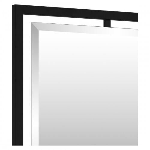 Quoizel QR1857MBK Quoizel Reflections Mirror matte black Mirror