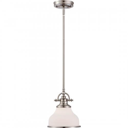 Quoizel GRT1508BN Grant Mini pendant brsh nikl 8"w Mini Pendant