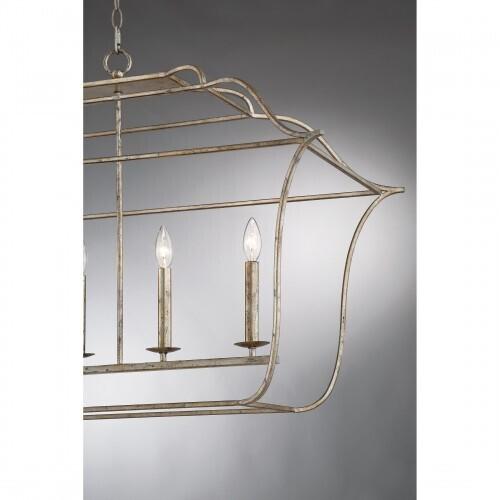 Quoizel GLY648CS Gallery Island light century silver leaf Island Light