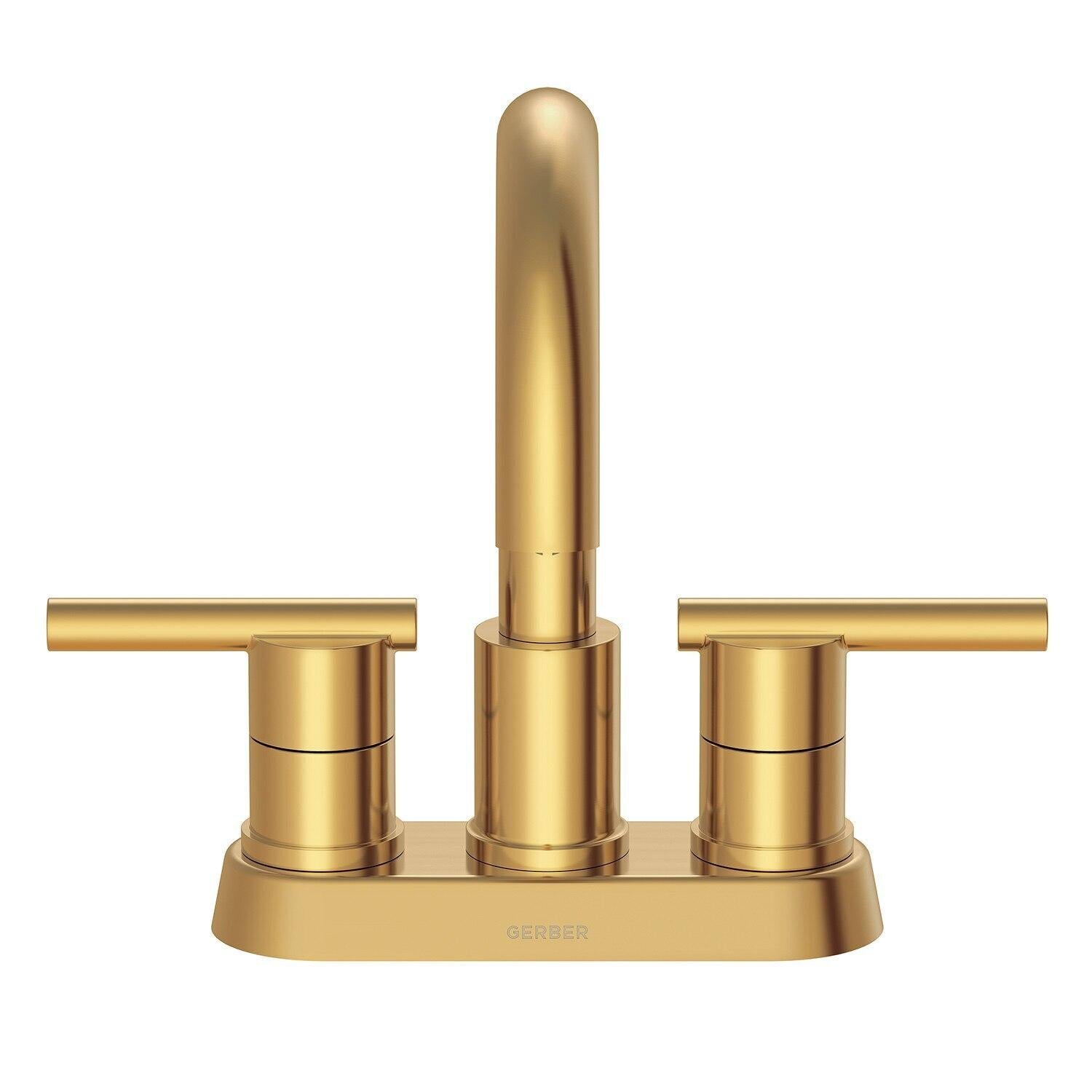Gerber D307058 Parma Two Handle Centerset Bathroom Faucet With Metal Touch DOWN...