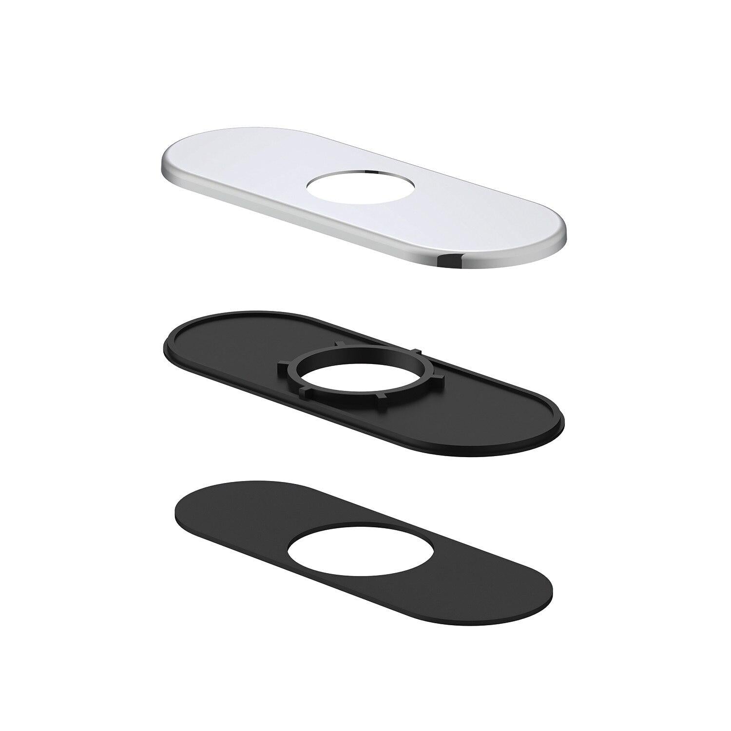 Gerber DA667229BS Satin Black Cover Plate Assembly for 4" Centerset Lavatory Faucet