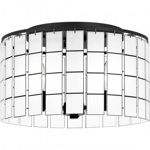 Quoizel SGL1714MBK Seigler Semi flush 3 lights matte black Semi-Flush Mount