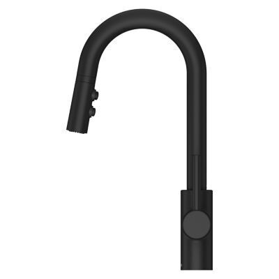 Pfister Black Stellen 1-handle Pull Down Bar and Prep Faucet LG572-SAB