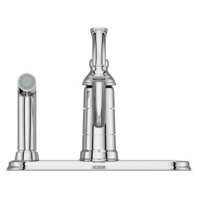 Pfister Polished Chrome Portland 1-handle Kitchen Faucet LG34-4PC0