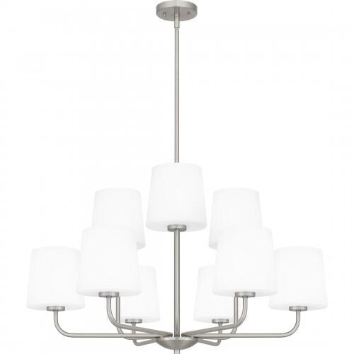 Quoizel GGR5032BN Gallagher Chandelier 9 lights brushed nickel Chandelier