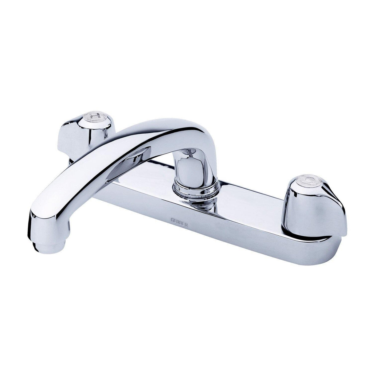Gerber G0042416 Chrome Classics Two Handle Kitchen Faucet Deck Plate MOUNTED...