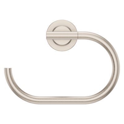 Contempra Towel Ring in Brushed Nickel