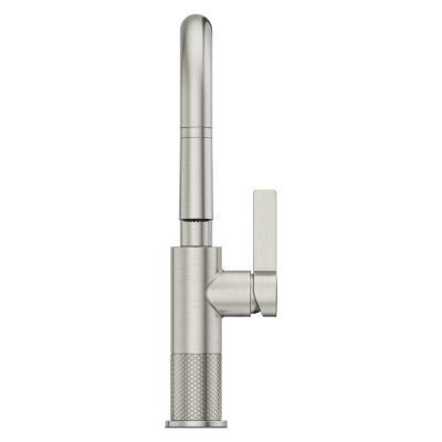 Pfister Stainless Steel 1-handle Pull-down Bar/prep Kitchen Faucet GT572-MTS