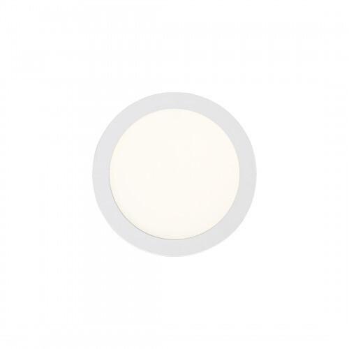 Quoizel OST1708W Outskirts Flush mount 7.5"d white Flush Mount