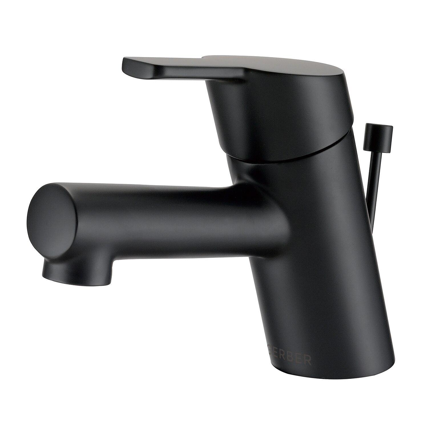 Gerber D224530BN Brushed Nickel Amalfi Single Handle Top Control Lavatory Faucet
