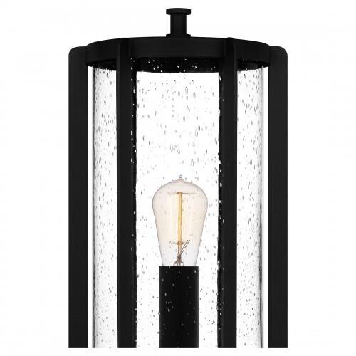 Quoizel HAZ9009EK Hazel Outdoor post 1 light earth black Outdoor