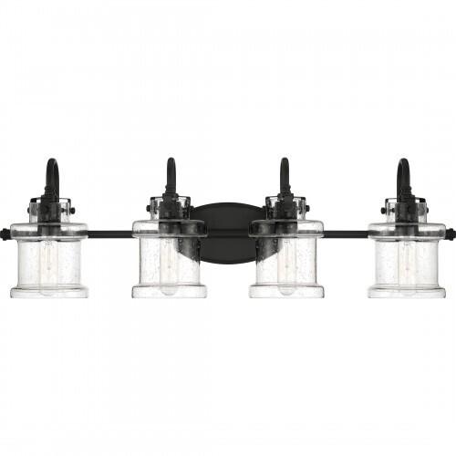 Quoizel DNY8604EK Danbury Bath 4 light earth black Bath Light