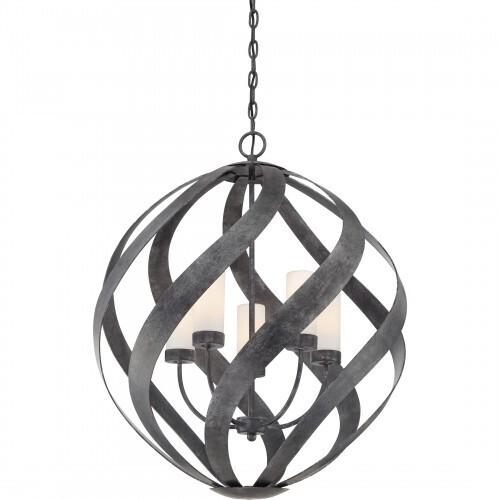 Quoizel BMS2826OK Blacksmith Pendant 5 lights old black Pendant