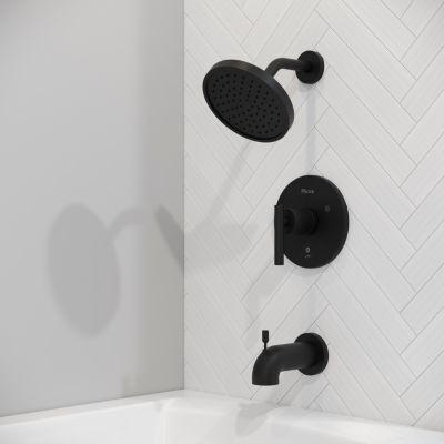 Pfister Matte Black 1-handle Tub & Shower Trim LG89-8NCB