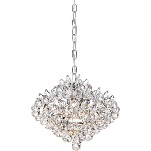 Quoizel BRX1512C Bordeaux Mini pendant polish chrome Flush Mount
