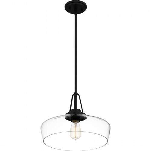 Quoizel QP5584MBK Quoizel Pendant Pendant 1 light matte black Pendant