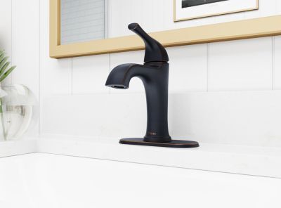 Pfister Tuscan Bronze Single Control Bathroom Faucet LG42-MCA0Y