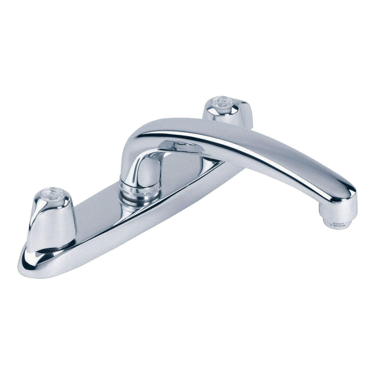 Gerber G0042116 Chrome Classics Two Handle Kitchen Faucet Deck Plate MOUNTED...