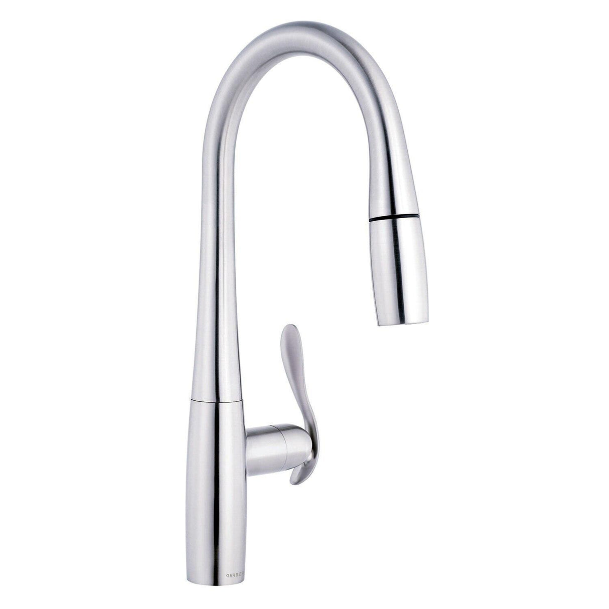 Gerber D454012BS Selene Single Handle Pull-down Kitchen Faucet - Satin Black