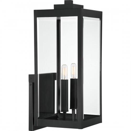 Quoizel WVR8409EK Westover Outdoor wall 2 light earth black Outdoor