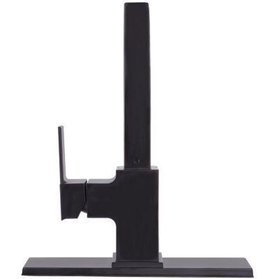 Pfister Black Arkitek 1-handle, Pull-out Kitchen Faucet LG534-LPMB