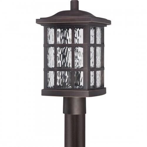 Quoizel SNN9009PN Stonington Outdoor post plld brnz Outdoor Lantern