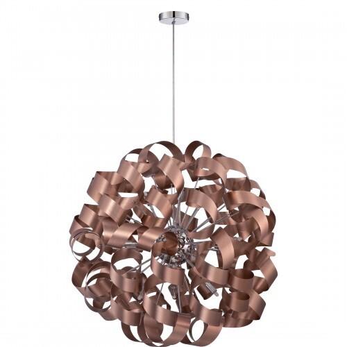 Quoizel RBN2831SG Ribbons Pendant satin copper 31"d Pendant