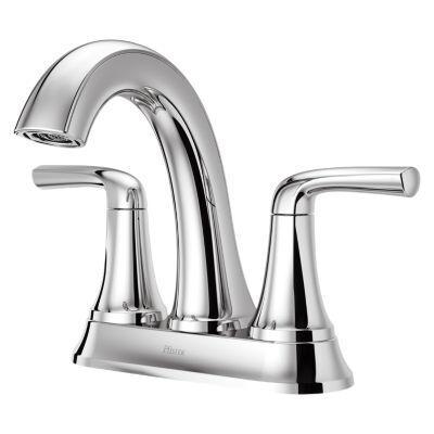 Pfister Polished Chrome 2-handle 4" Centerset Bathroom Faucet LG48-MCA0C