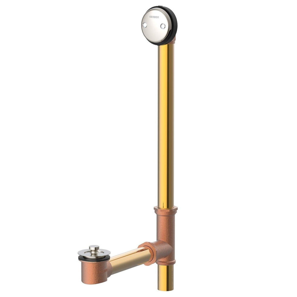 Gerber G0041853 Chrome Classics Lift & Turn Drain for Roman Tub