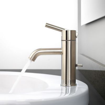 Brushed Nickel Contempra Single Control, Centerset Bath Faucet LG42-NK00