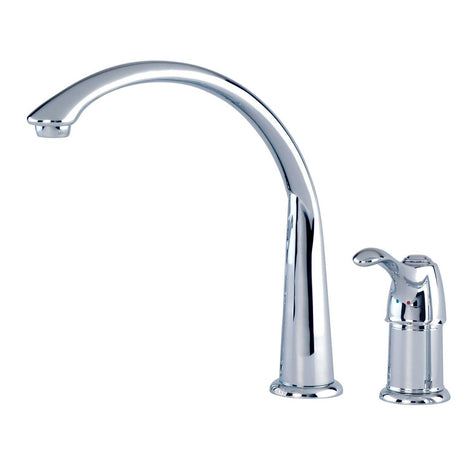 Gerber G0040101 Chrome Allerton Single Handle Hi-arc Kitchen Faucet W/out Spray 1.7...