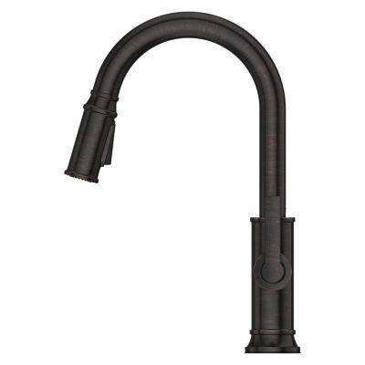 Pfister Tuscan Bronze 1-handle Pull-down Kitchen Faucet GT529-COLY