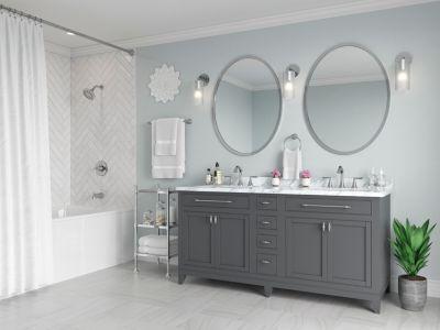 Pfister Polished Chrome Saxton Widespread Bath Faucet LG49-GL0C