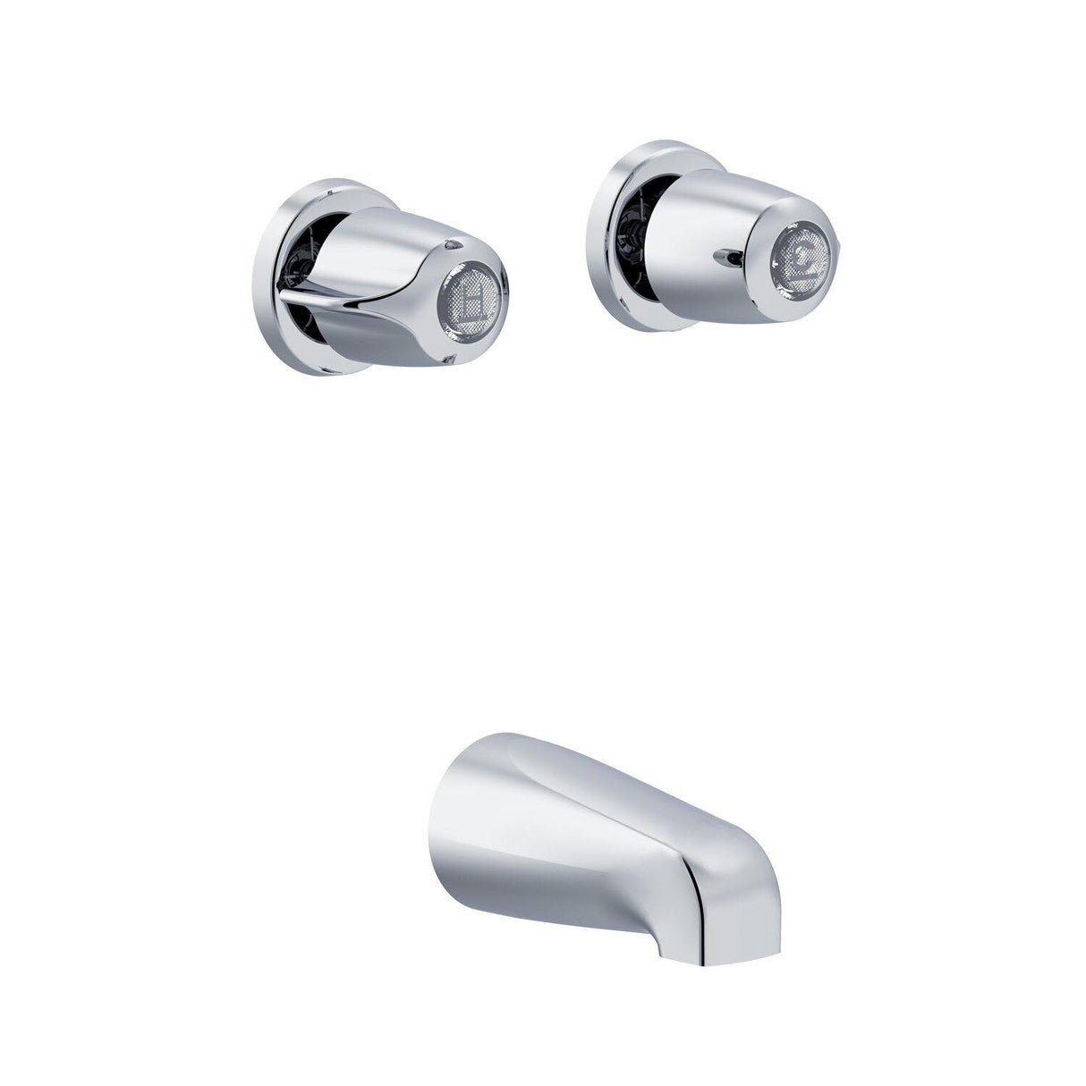 Gerber G004661083 Chrome Classics Two Handle Tub Fitting W/ Tub Spout 6" C...