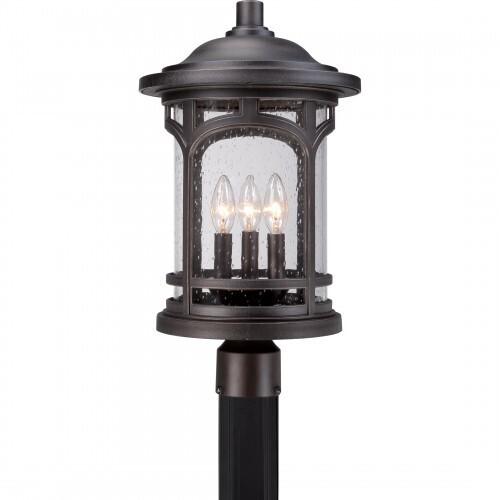Quoizel MBH9011PN Marblehead Outdoor post palladian bronze Outdoor Lantern