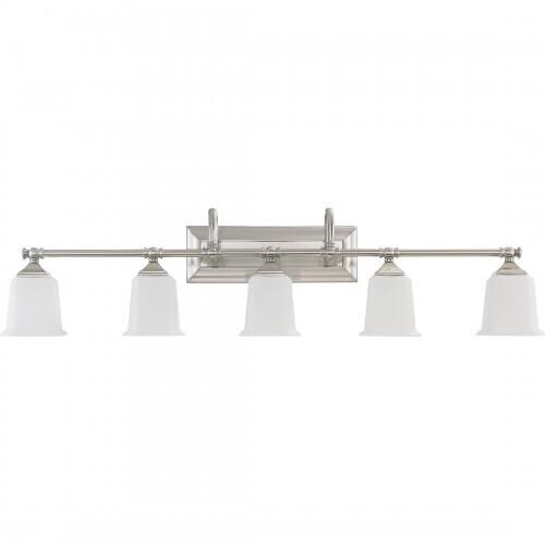Quoizel NL8605BN Nicholas Bath fixture 5 light brsh nikl Bath Light