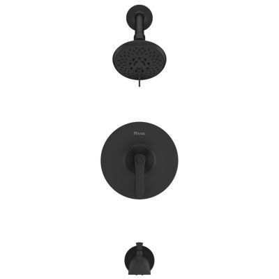 Pfister Matte Black 1-handle Tub & Shower Trim LG89-8WRB