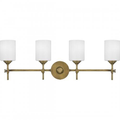 Quoizel ARI8631WS Aria Bath 4 lights weathered brass Bath Light